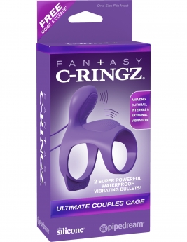 Inele penis - Fantasy C-Ringz Ultimate Couples Cage