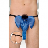  Bikini amuzanti barbati - Elefant - albastru S/L