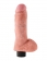 King Cock  20 cm vibrator cu testicule si ventuza