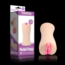 Masturbator cu vibratii Pocket Pussy  4