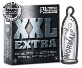 Prezervative Secura XXL EXTRA 24 buc