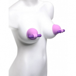 Stimulatoare sfarcuri cu vibratii Fantasy For Her  Vibrating Breast Suck-Hers