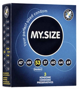 Prezervative My Size 53  - 3 buc.
