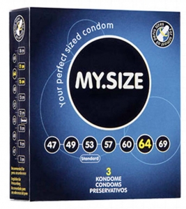 Prezervative My Size 64 - 3 buc.