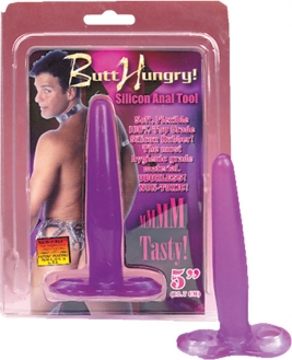 Butt Hungry 5 Silicon Anal Tool Lavende