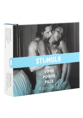STIMUL8 VIPER 4 pastile pentru potenta, erectie, ejaculare precoce