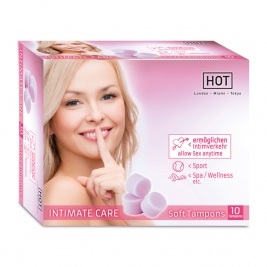 Tampoane, burete vaginal HOT INTIMATE CARE Soft 10 buc.