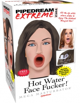 Masturbator Pipedream Extreme Toyz  Hot Water Face Fucker! Brunette