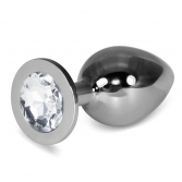  Dop anal Diamant Classic Metal 10x4cm