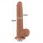 Dildo cu ventuza Sliding Skin Dual Layer 22 cm