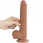 Dildo cu ventuza Sliding Skin Dual Layer 22 cm